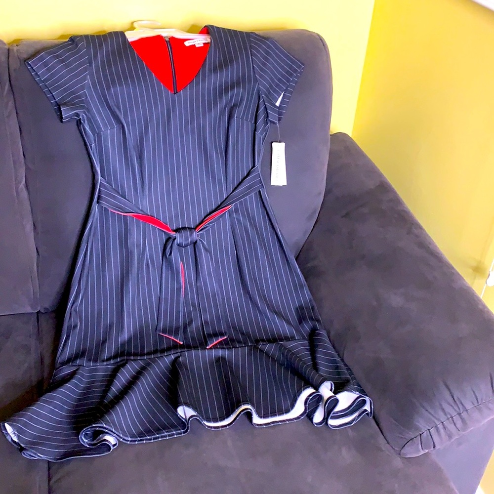 Navy blue dress